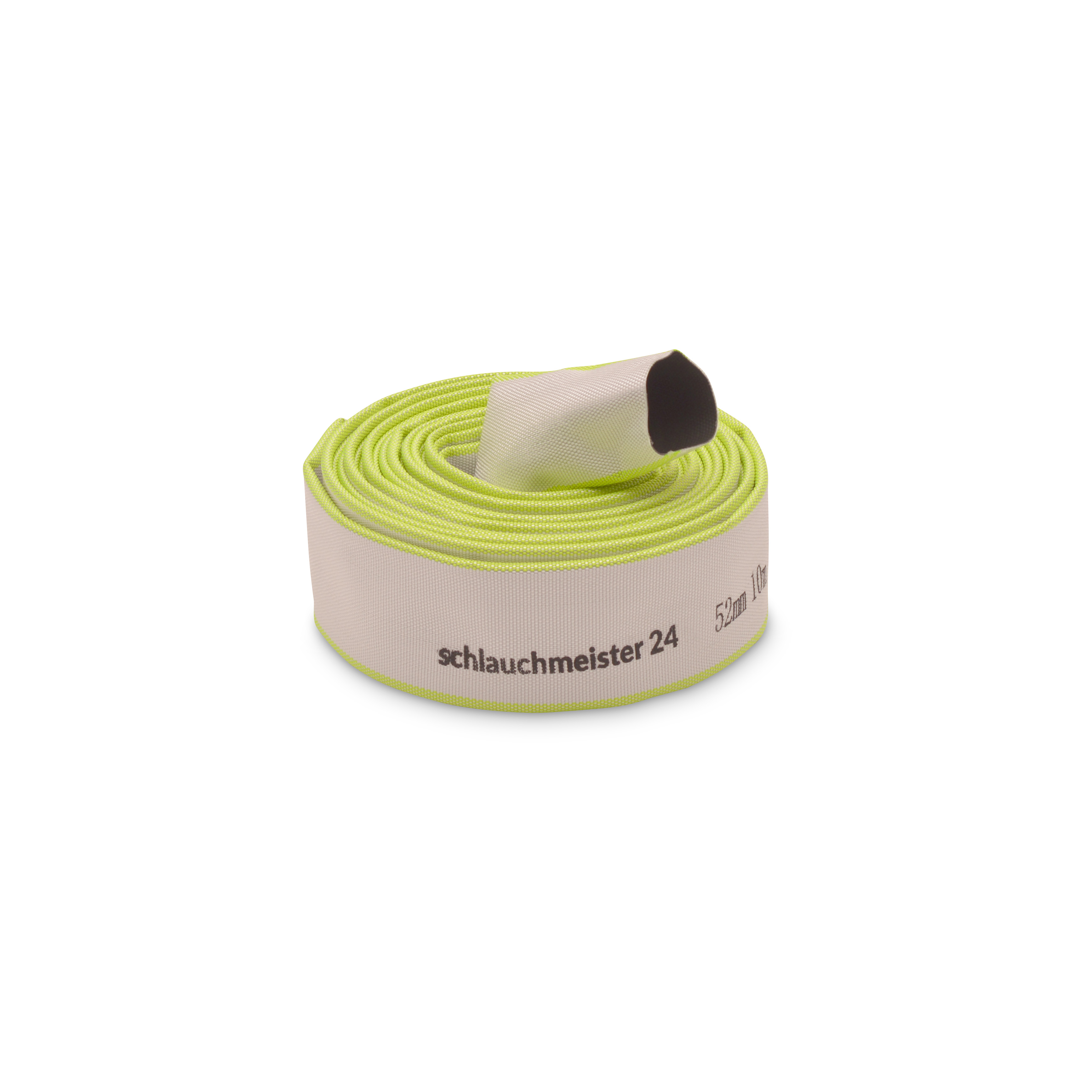 Ø 52 mm | 2 Zoll - 10 m Gewebeschlauch | Industrieschlauch | Bauschlauch | Flachschlauch 