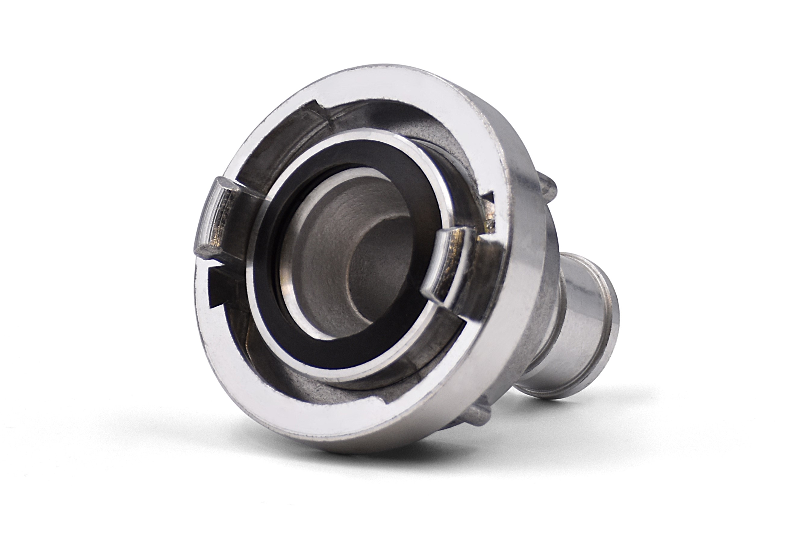 C-38 Storz-Kupplung mit Drehbarer Tülle, Aluminium, Silber, Betriebsdruck max. 16 bar